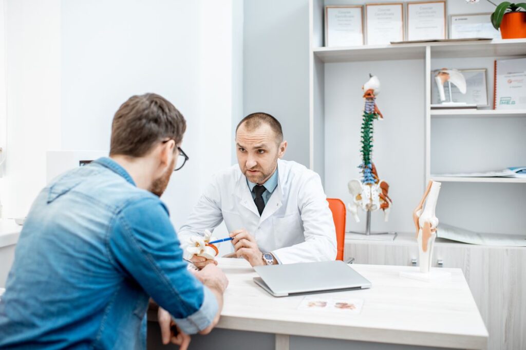 pacientes particulares sendo bem atendidos