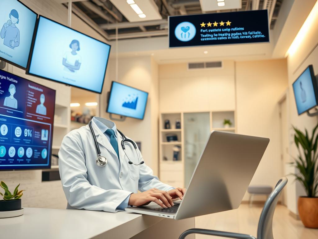 presença online para marketing Médico Efetivo